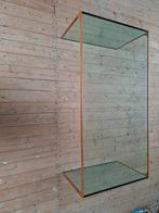 Stijlvolle Glazen Salontafel, Huis en Inrichting, Tafels | Salontafels, Ophalen, Gebruikt, 100 tot 150 cm, 50 tot 100 cm