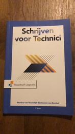 Schrijven voor technici, Boeken, Martine van Bouwdijk Bastiaanse - van Berckel, Ophalen of Verzenden, Zo goed als nieuw