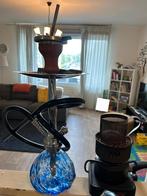 Mooie waterpijp (shisha) met elektrische kolenbrander+ tabak, Verzamelen, Rookartikelen, Aanstekers en Luciferdoosjes, Ophalen of Verzenden