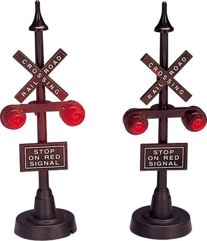 Lemax Railway Stop Light, Diversen, Kerst, Zo goed als nieuw, Verzenden
