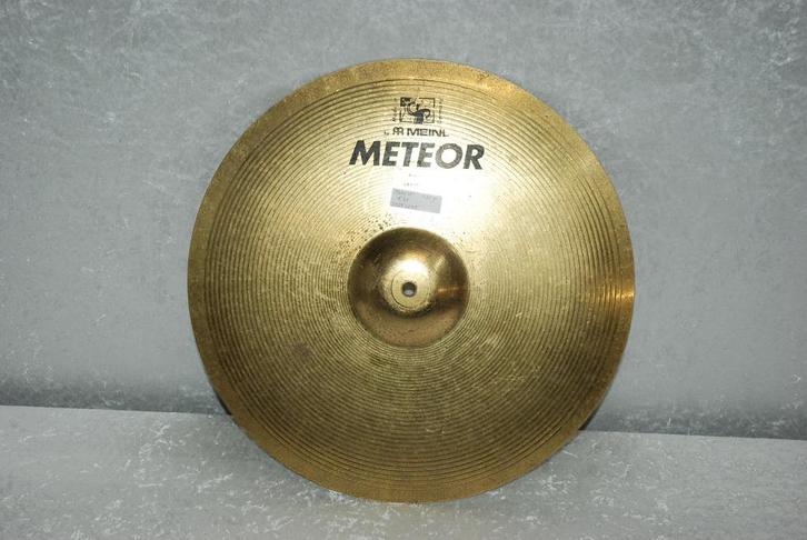 Meinl Meteor brass crash 1495gr. 18 inch  <25252095>, Muziek en Instrumenten, Instrumenten | Onderdelen, Gebruikt, Drums of Percussie