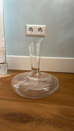 Decanteer karaf, handmade, vintage, kristal, Ophalen of Verzenden