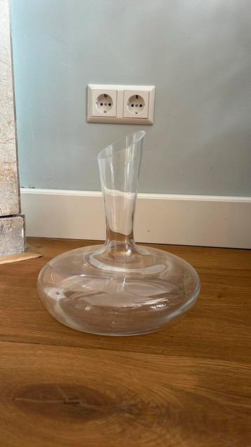 Decanteer karaf, handmade, vintage, kristal beschikbaar voor biedingen