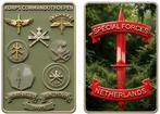 Coin Korps Commandotroepen 3 stuks, Ophalen of Verzenden, Landmacht, Nederland, Embleem of Badge