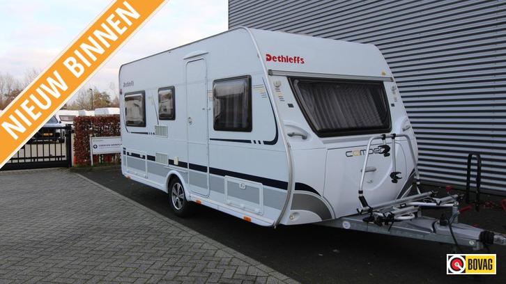 Dethleffs Camper 430 DB Voortent met uitbouw, Caravans en Kamperen, Caravans, Bedrijf, tot en met 4, 1000 - 1250 kg, Rondzit, Dethleffs