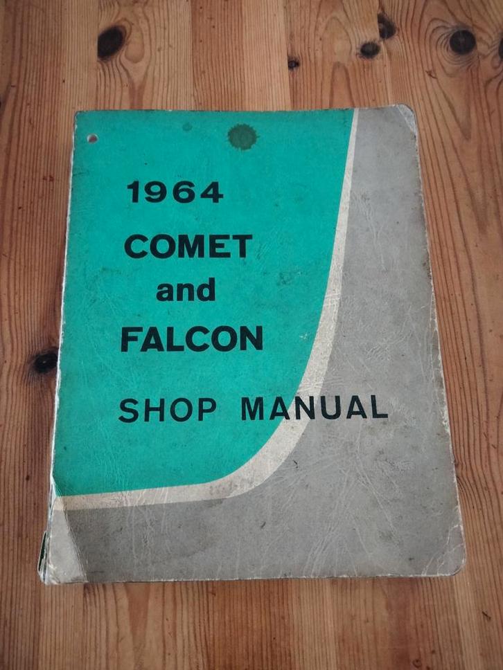 Werkplaatshandboek 1964 Ford Falcon & Comet, Auto diversen, Handleidingen en Instructieboekjes, Ophalen of Verzenden