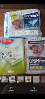 7 onderleggers / matrasbeschermers nieuw, Ophalen of Verzenden, Nieuw, Wit, Jongetje of Meisje