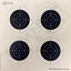 Schietkaart 25/50m Air Rifle 4 roos 14x14, Ophalen of Verzenden, Nieuw