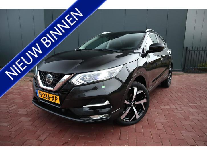 Nissan QASHQAI 1.3 DIG-T Tekna Panoramadak Half Leder 360°, Auto's, Nissan, Bedrijf, Te koop, Qashqai, 360° camera, ABS, Adaptive Cruise Control