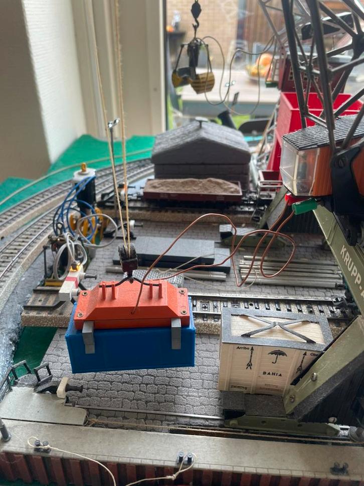 Container grijper 5120 noch, Hobby en Vrije tijd, Modeltreinen | H0, Zo goed als nieuw, Gelijkstroom of Wisselstroom, Overige merken