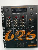 Gemini PS-626 Pro Mixer - Gebruikt, Ophalen of Verzenden, Gebruikt, Minder dan 5 kanalen, Microfooningang