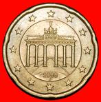 Ⰿ NORDIC GOLD (2008-2025): GERMANY 20 CENTS 2008J HAMBURG!, Ophalen of Verzenden, Duitsland, 20 cent, Losse munt