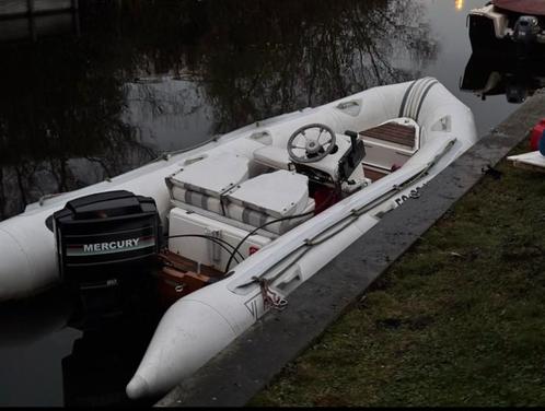 Zodiac Futura MK3 | 60PK Mercury | Trailer | Watersportklaar, Watersport en Boten, Rubberboten, Gebruikt, Zodiac, Overige materialen