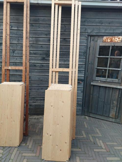 2 Lundia kasten 248hx40d, zie tekst., Huis en Inrichting, Kasten | Stellingkasten, Gebruikt, Ophalen