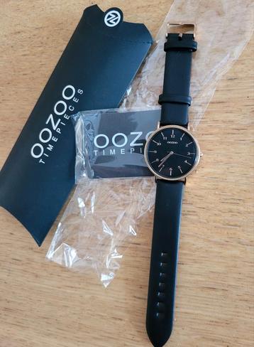 Oozoo dames horloge, nieuw zwart met brons beschikbaar voor biedingen