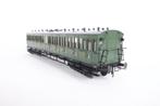 Team Mitropa messing coupérijtuig 3e klas C6125, Hobby en Vrije tijd, Modeltreinen | H0, Overige merken, Gelijkstroom, Wagon, Ophalen of Verzenden