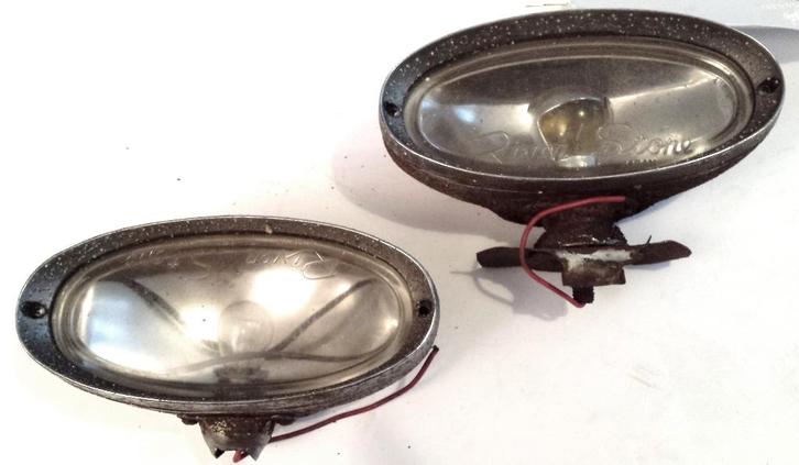 verlichting retro lampen Mistlampen auto oldtimer klassieker, Auto diversen, Auto-accessoires, Gebruikt, Ophalen of Verzenden