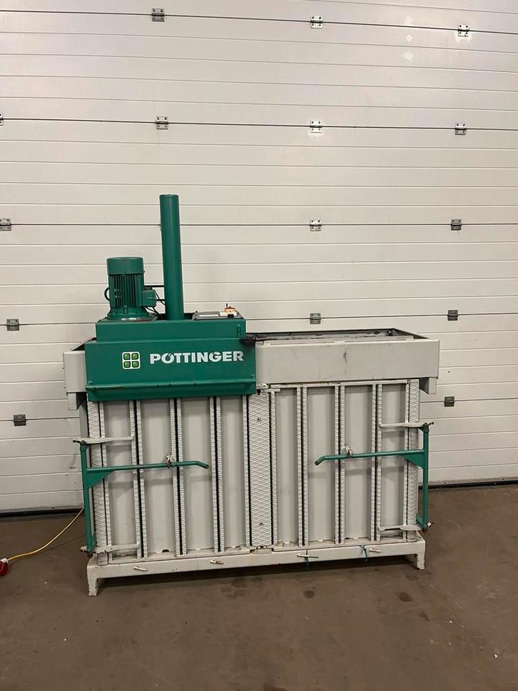 Kartonpers balenpers afvalpers foliepers papierpers recycle, Diversen, Papierwaren, Gebruikt, Verzenden