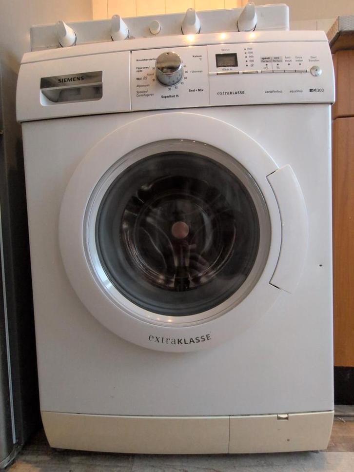 Siemens IQ300 Extraklasse Wasmachine, Witgoed en Apparatuur, Wasmachines, Gebruikt, Voorlader, 6 tot 8 kg, 85 tot 90 cm, 1200 tot 1600 toeren