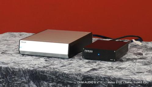 Melco S100, High End Netwerkswitch, Inclusief Farad Super3, Computers en Software, Netwerk switches, Zo goed als nieuw, Ophalen of Verzenden