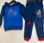 Nieuwe Spider-Man blauw marvel joggingpak / setje maat 128, Nieuw, Ophalen of Verzenden, Marvel, Setje