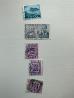 Oude Spaanse Postzegels - Collectie van 5, Ophalen of Verzenden