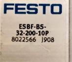 FESTO - Electrocilinder - Electro cilinder - ESBF-BS-32-200, Hobby en Vrije tijd, Ophalen of Verzenden, Nieuw