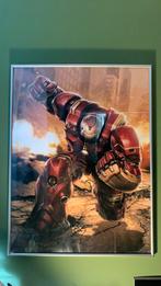 Hulkbuster, Iron Man, Ingelijste Poster - Marvel, Ophalen, Zo goed als nieuw, Foto of Poster, 75 cm of meer