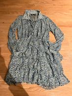 Zara Jurk Blauw/groen - Maat S, Blauw, Zara, Ophalen of Verzenden, Zo goed als nieuw