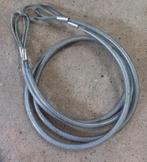 2 stuks hijskabel,staalkabel,trekkabel,ijzeren strop, Ophalen, Zo goed als nieuw