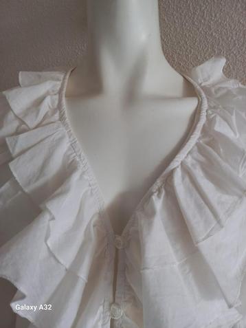 Witte Italiaanse blouse van Rinascimento, maat M beschikbaar voor biedingen