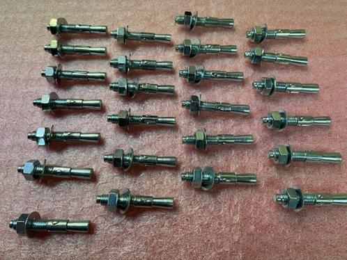 Doorsteek ankers M8 NIEUW in doos a 25 st. vanaf € 5.00, Hobby en Vrije tijd, Knutselen, Nieuw, Materiaal, Ophalen of Verzenden