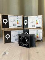 Inbouwspot zwart GU10 draai- en kantelbaar trimless - Oneon, Led, Metaal of Aluminium, Nieuw, Ophalen of Verzenden