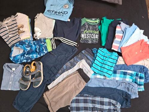 Jongens zomer kledingpakket 122-128 incl sandalen Timberland, Kinderen en Baby's, Kinderkleding | Kinder-kledingpakketten, Gebruikt