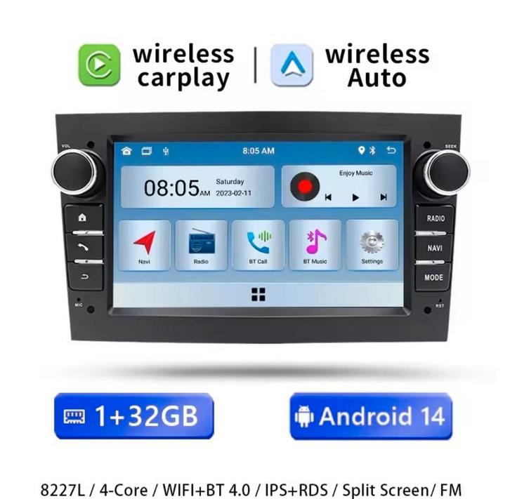 Opel Radio met CarPlay en Android Auto, Auto diversen, Autoradio's, Nieuw, Ophalen of Verzenden