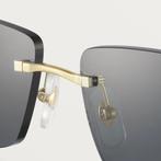 Cartier Panthere CT0430S 001 Zonnebril Nieuw, Sieraden, Tassen en Uiterlijk, Overige merken, Zonnebril, Zwart, Nieuw