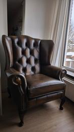 Chesterfield fauteuil 'Queen of classics', Ophalen, Gebruikt, Klassiek, 75 tot 100 cm