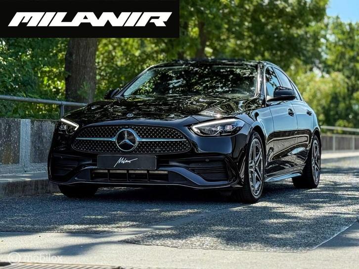 Mercedes C-klasse C220d AMG Line | Pano | Camera | Stoelver., Auto's, Mercedes-Benz, Bedrijf, Te koop, C-Klasse, ABS, Achteruitrijcamera