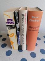 4x Bart Chabot -Broodje halfom-Broodje gezond-Broodje spring, Ophalen of Verzenden, Gelezen, Bart Chabot, Kunst en Cultuur