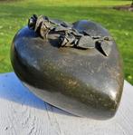 Grote BRONZEN URN / grafdecoratie / ROZEN, Huis en tuin decoratie Marie, Nieuw, Info@huisentuindecoratiemarie.nl, Peize