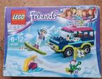 Lego Friends Wintersport terreinwagen 41321, Ophalen of Verzenden, Gebruikt, Complete set, Lego