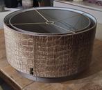 Luxe Lampenkap Velvet Croco, Huis en Inrichting, Ophalen, Zo goed als nieuw, Rond
