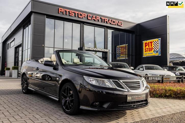 Saab 9-3 Cabrio 2.0 Vector, 200PK Automaat, Cruise, Goed ond, Auto's, Saab, Particulier, Te koop, Saab 9-3, ABS, Airbags, Airconditioning