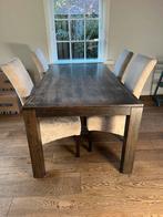 Massief houten Meubels woonkamer en eetkamer, Ophalen, Gebruikt