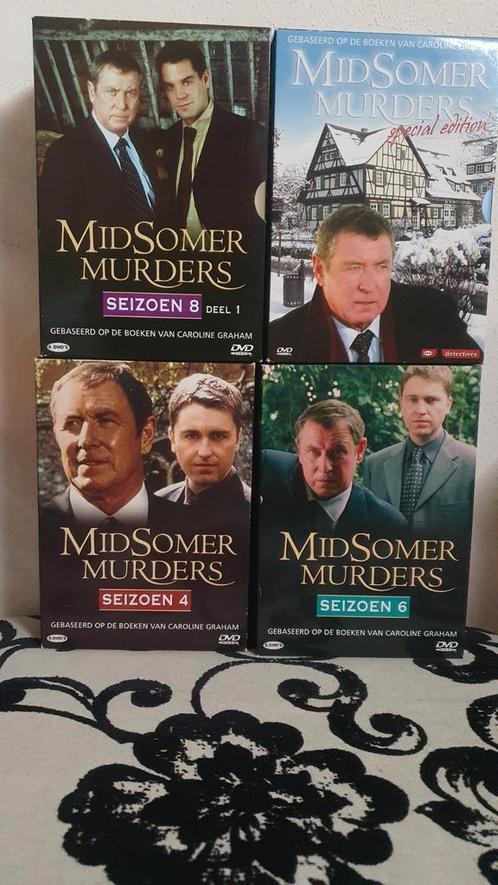 Midsomer Murders seizoen 4, 6, 8,1, + special, setprijs, Cd's en Dvd's, Dvd's | Tv en Series, Zo goed als nieuw, Ophalen of Verzenden