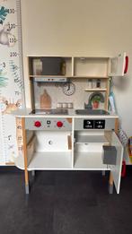 Kinderkeuken ikea met keukenspullen schort accessoires, Ophalen, Gebruikt, Hout, Speelkeuken