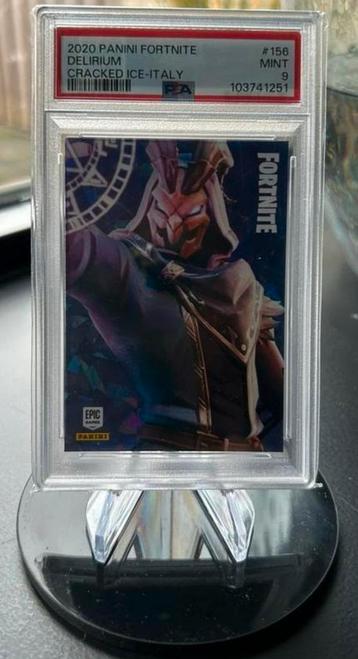 POP1 (enige PSA 9 ter wereld) Panini Fortnite Delirium #156 beschikbaar voor biedingen