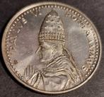 Vaticaan: penning PAUS PAULUS VI 1975 koper verzilverd, Ophalen of Verzenden, Overige materialen, Buitenland