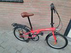 Btwin fold 120 rood vouwfiets zgan, Fietsen en Brommers, Fietsen | Vouwfietsen, Ophalen, Zo goed als nieuw, Overige merken, Versnellingen