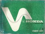 Honda CB550 F2 Parts Catalogue (2351z), Ophalen of Verzenden, Honda